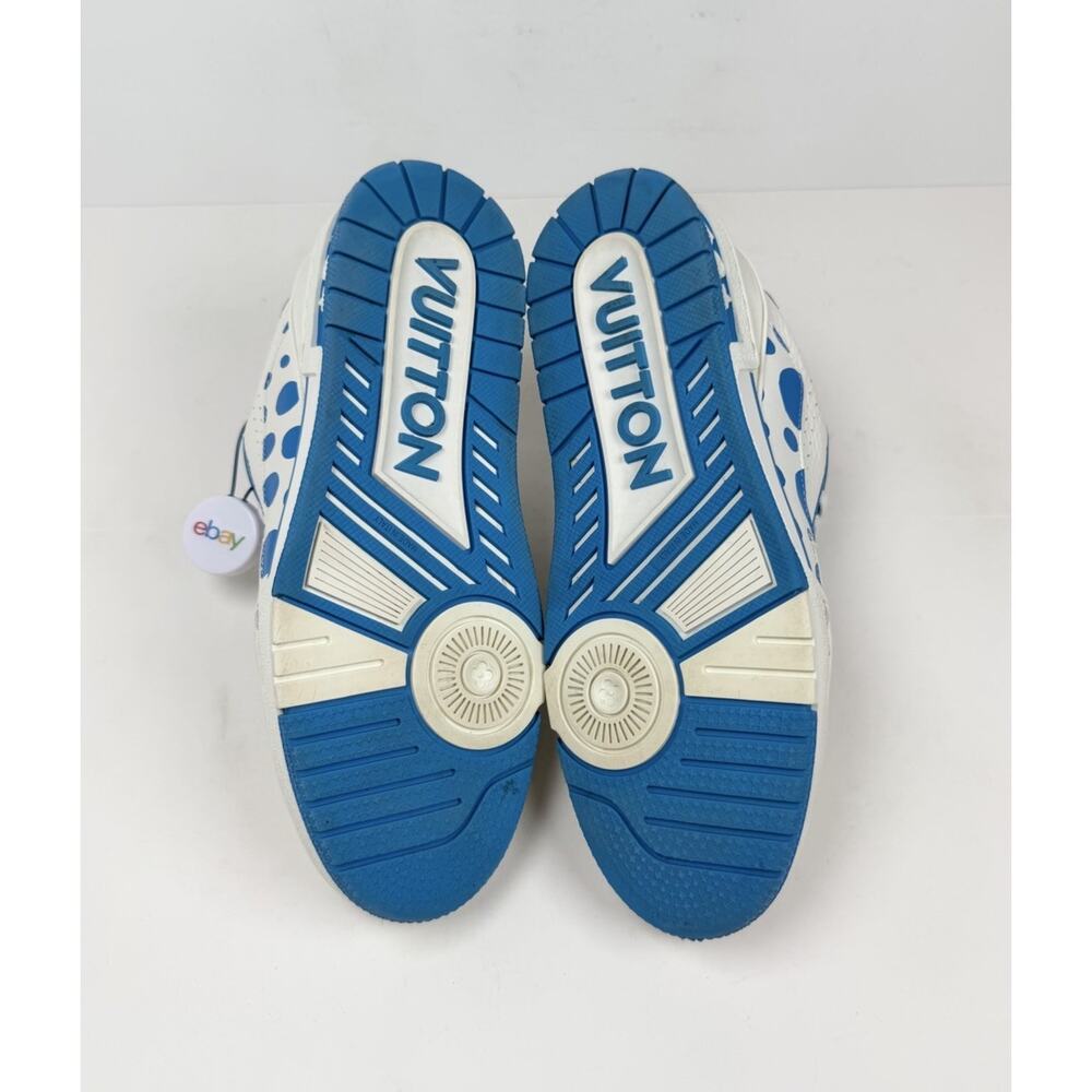 Size 6.5LV/7.5US - Louis Vuitton x Yayoi Kusama Trainer💙 RETAIL $1.4K! - Picture 8 of 10